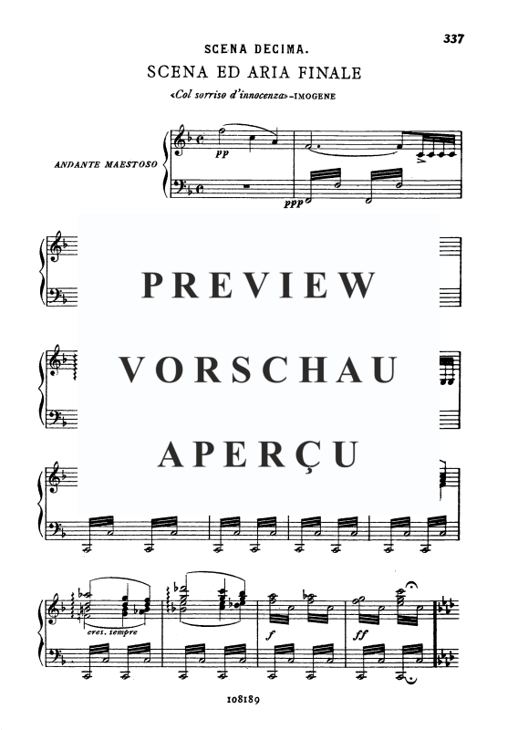 Product gallery: Page 2 of 11 Col sorriso d innocenza, , Soprano and Piano