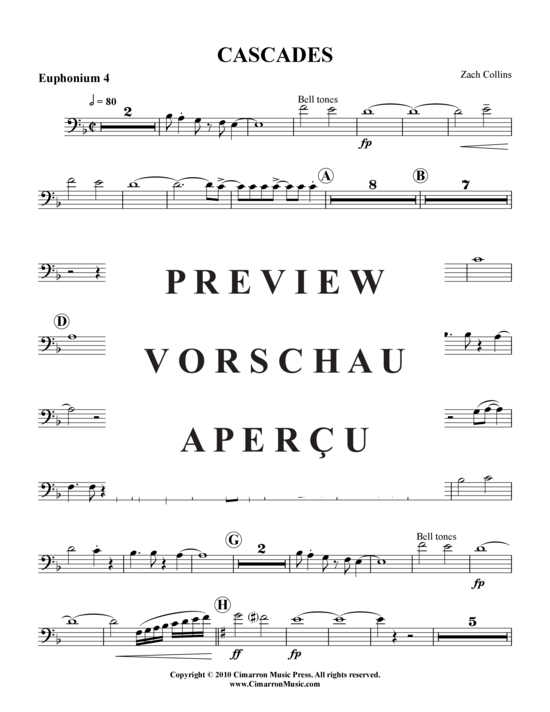 Product gallery: Page 19 of 21 Cascades , , (8x Bariton/Euphonium)