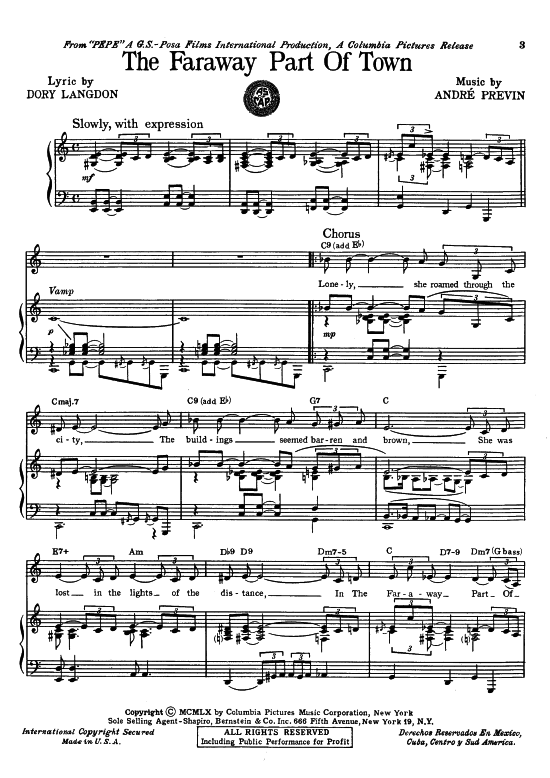 Produktbild zu: The Faraway Part Of Town Film: "Pepe" 