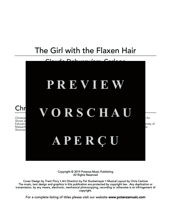Product gallery: Page 3 of 11 Girl with the Flaxen Hair, The, , (Tuba Quartet EET(E)T)