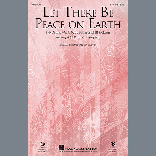 Produktbild zu: Let There Be Peace On Earth (arr. Keith Christopher)