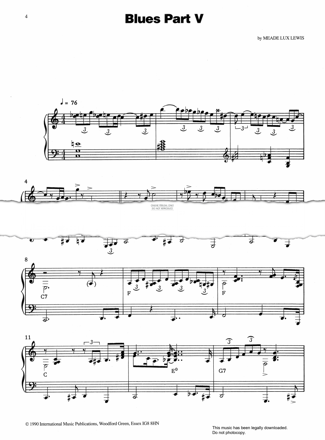 Produktbild zu: Blues Part V