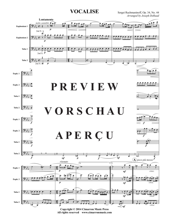 gallery: Vocalise , , (Tubaquartett EEETT)