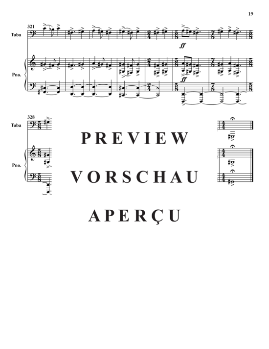 Product gallery: Page 20 of 21 Chant , , (tuba + piano)