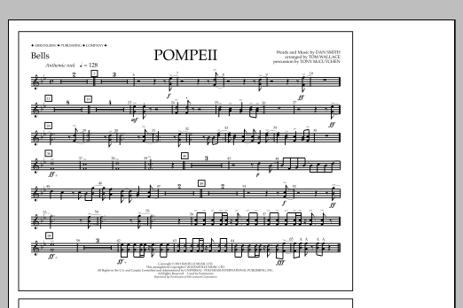 Produktbild zu:  Pompeii - Bells - Tom Wallace