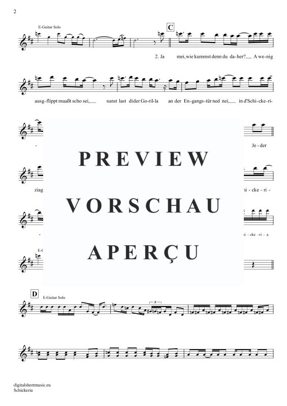 Produktgalerie: Seite 3 von 4 Schickeria, Spider Murphy Gang, Altsaxophon