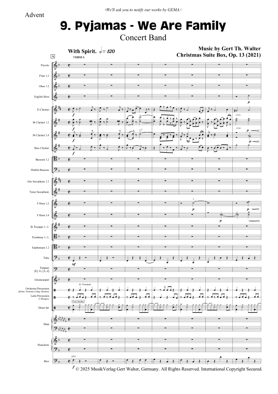 Produktbild zu: Pyjamas - We Are FamilyGert Th. Walter