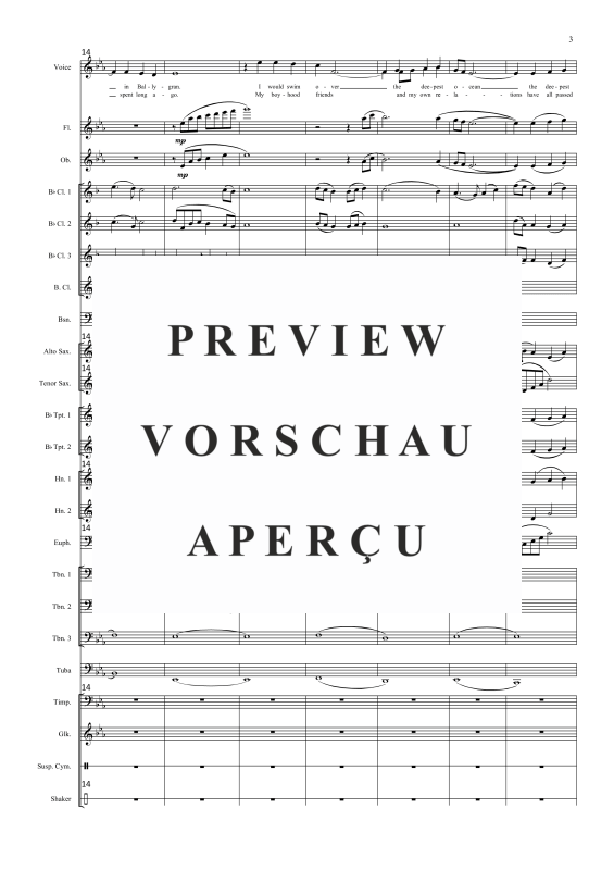 Produktgalerie: Seite 6 von 11 Carrickfergus, , Solo Gesang und Concert Band