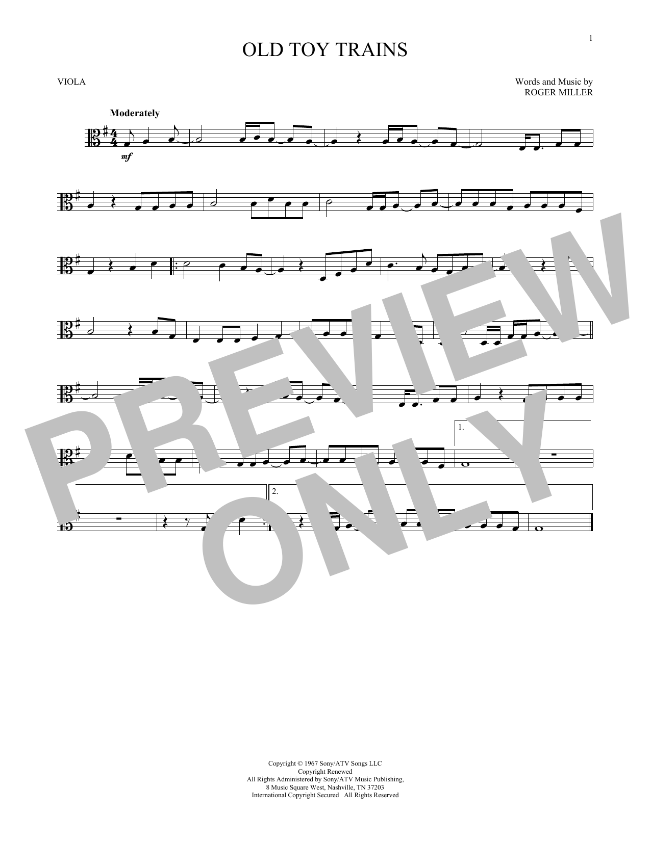 Product gallery: Page 1 of 1 Old Toy Trains, Roger Miller