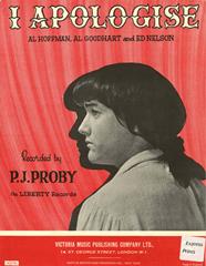 cover: I Apologise, PJ Proby, Gesang, Gitarre, Klavier