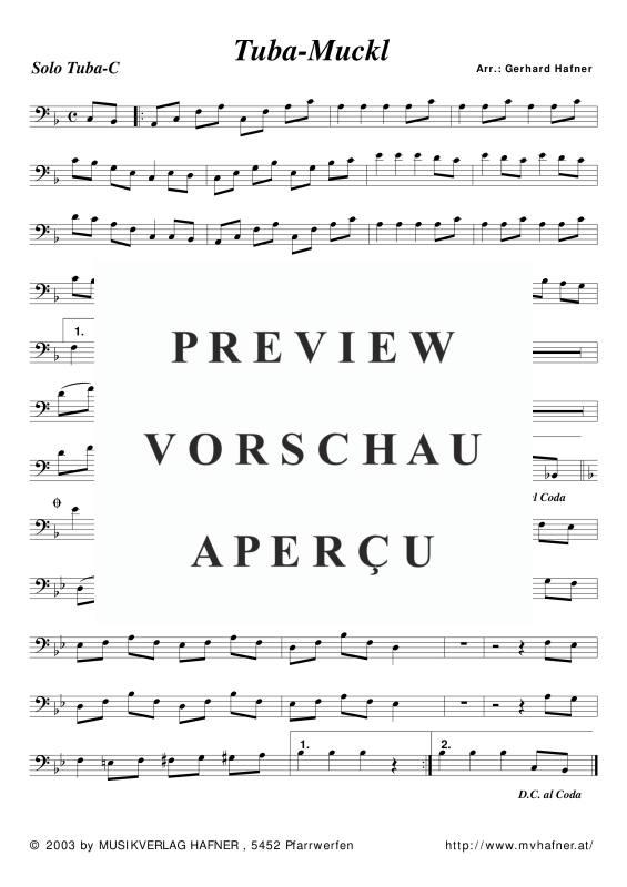 Produktgalerie: Seite 4 von 11 Tuba Muckl, , (Blechbläser Quintett)