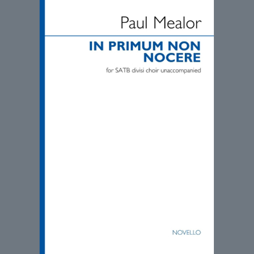 cover: In Primum Non Nocere, Paul Mealor