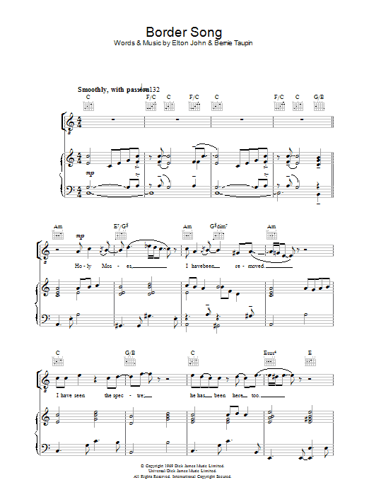 Produktbild zu: Border Song
