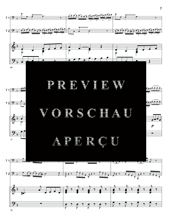 Produktgalerie: Seite 11 von 11 Concerto in D Minor, , (Trio 2x Tuba und Klavier)