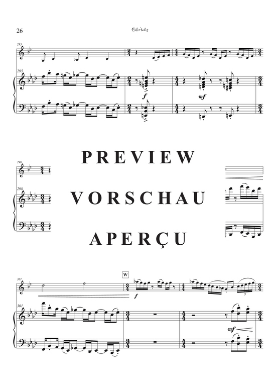 Product gallery: Page 28 of 44 Color´tudes - Five Attitudinal Colors , , (bass clarinet + piano)