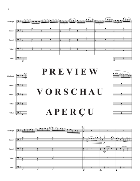 Product gallery: Page 9 of 21 Variations , , (Bariton Solo + Tuba Quartett)
