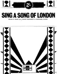 cover: Sing A Song Of London, Jimmy Kennedy, Gesang, Gitarre, Klavier