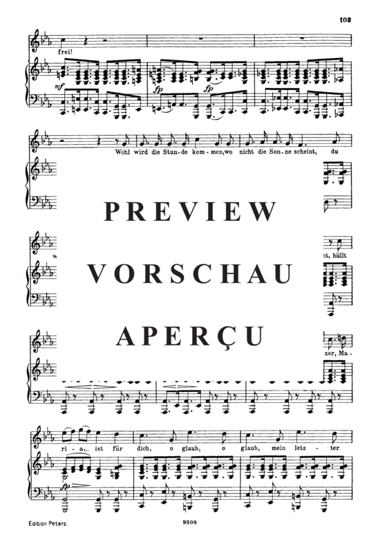 Product gallery: Page 6 of 8 Normanns Gesang D.846, , High Voice and Piano