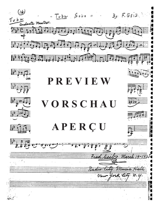Product gallery: Page 16 of 21 Studies and Solos for Tuba , , (Tuba Solo)