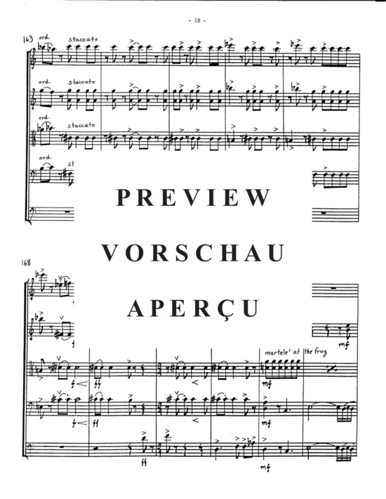Produktgalerie: Seite 21 von 21 Sinfonietta , , (Streichquintett: 2 Geigen, Bratsche, Cello und Kontrabass)