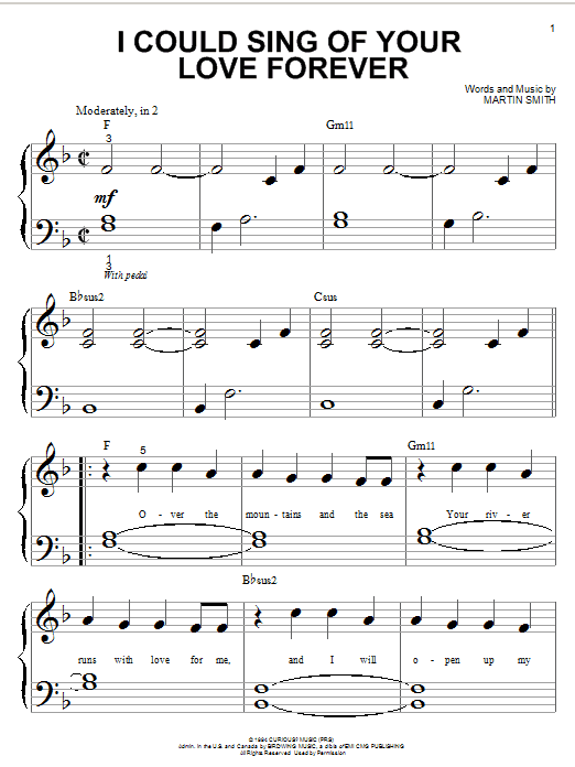 Produktbild zu: I Could Sing Of Your Love Forever