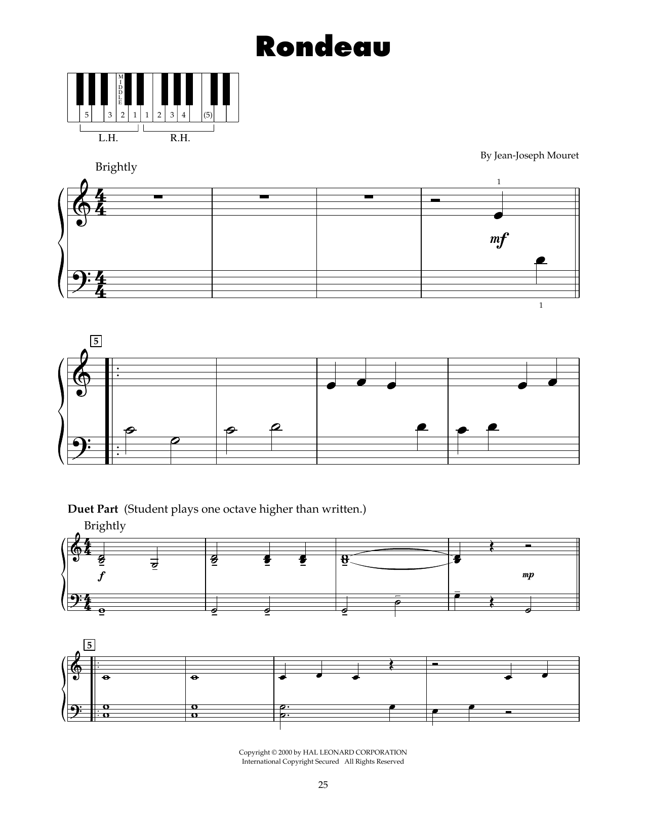 Product picture to: Fanfare Rondeau (arr. Carol Klose)