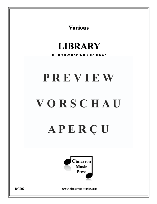 Produktgalerie: Seite 2 von 11 Library Leftovers, , Blechbläserquartett