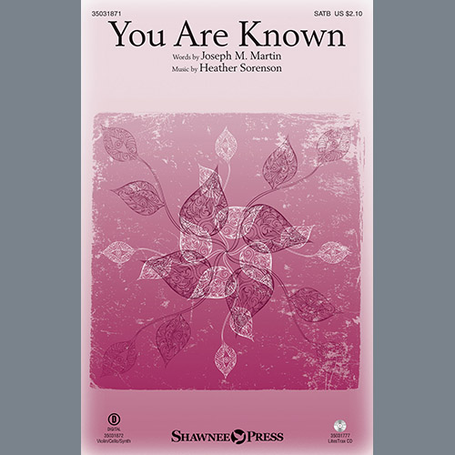 cover: You Are Known, Heather Sorenson