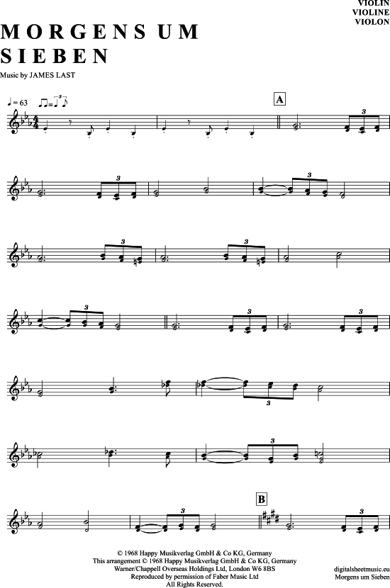 gallery: Morgens um sieben , Last, James, (Violine)