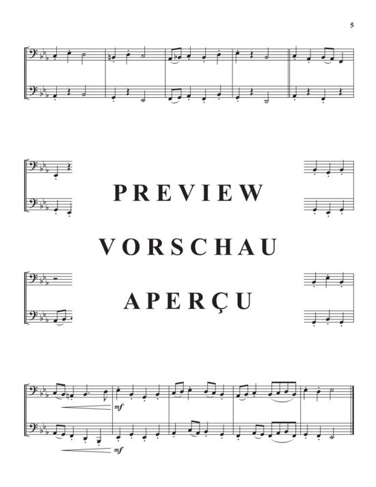 Product gallery: Page 7 of 21 12 Easy Duets for Tubas , , (Tuba Duet)