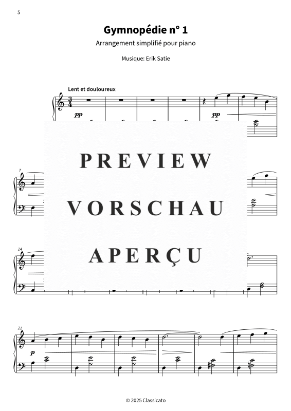Produktgalerie: Seite 7 von 11 Sons Doux - Pièces pour piano faciles à jouer pour rêver et se détendre, , Klavier Solo