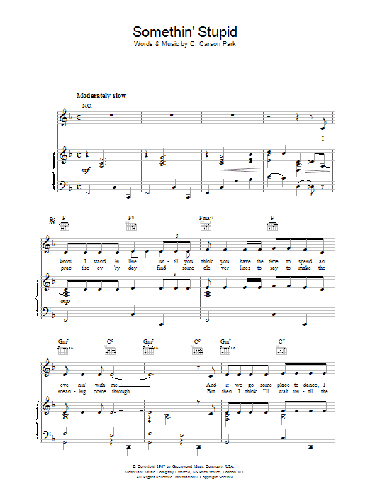 Produktbild zu: Somethin' Stupid