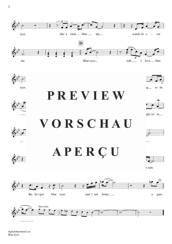 Produktgalerie: Seite 3 von 3 Blue Eyes, John, Eltom, (Oboe)
