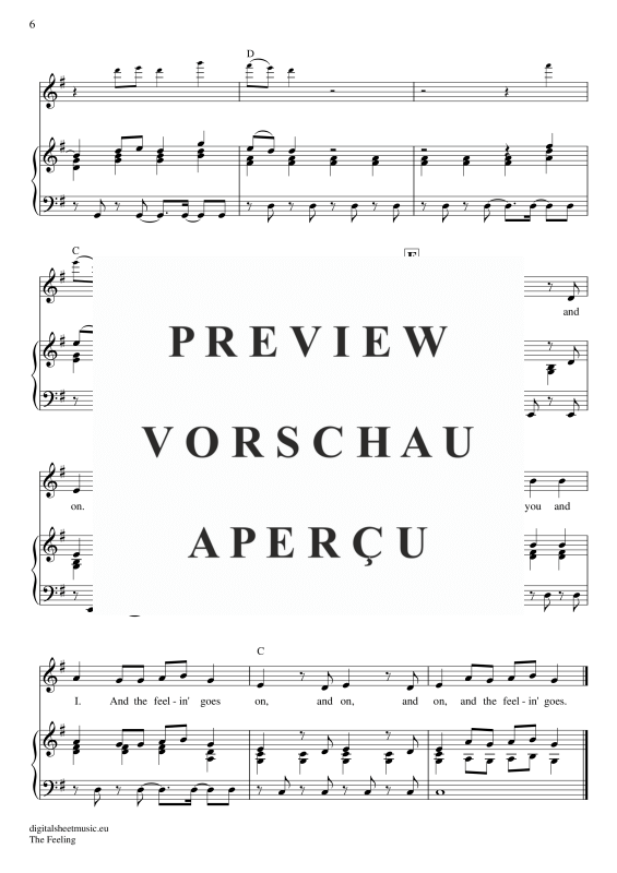 Product gallery: Page 7 of 7 The Feeling, Frequencies, Lost, Piano and Voice