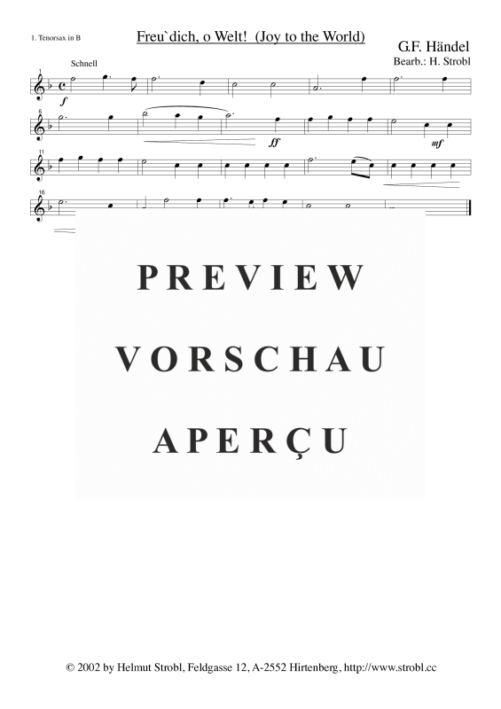 gallery: Joy To The World, , Saxophonquintett AATTB