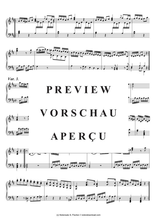Produktgalerie: Seite 4 von 5 Marsch der Leibgarde zu Hessen-Cassel , , Klavier Solo
