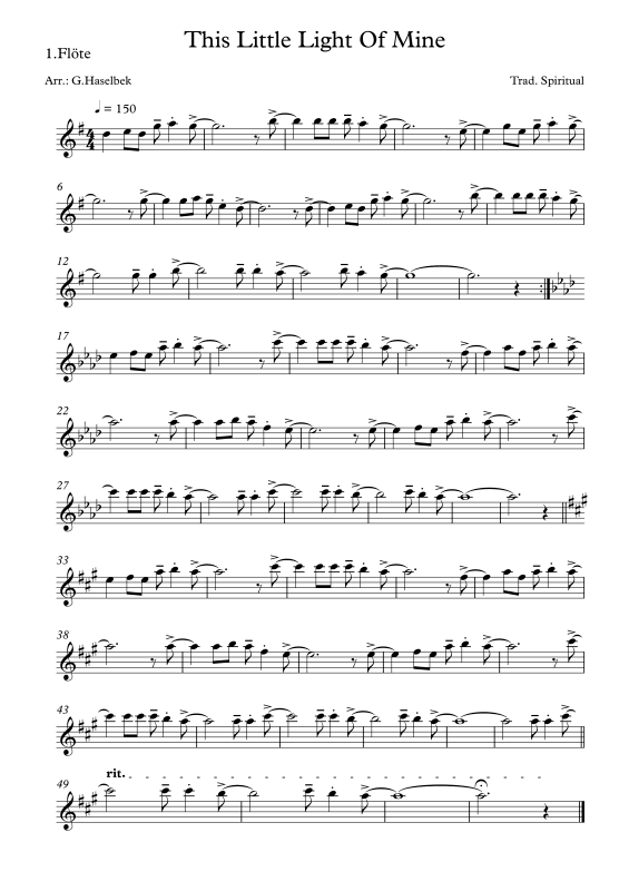 gallery: This Little Light Of Mine, , Flötentrio