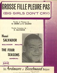 cover: Big Girls Don't Cry, Henri Salvador