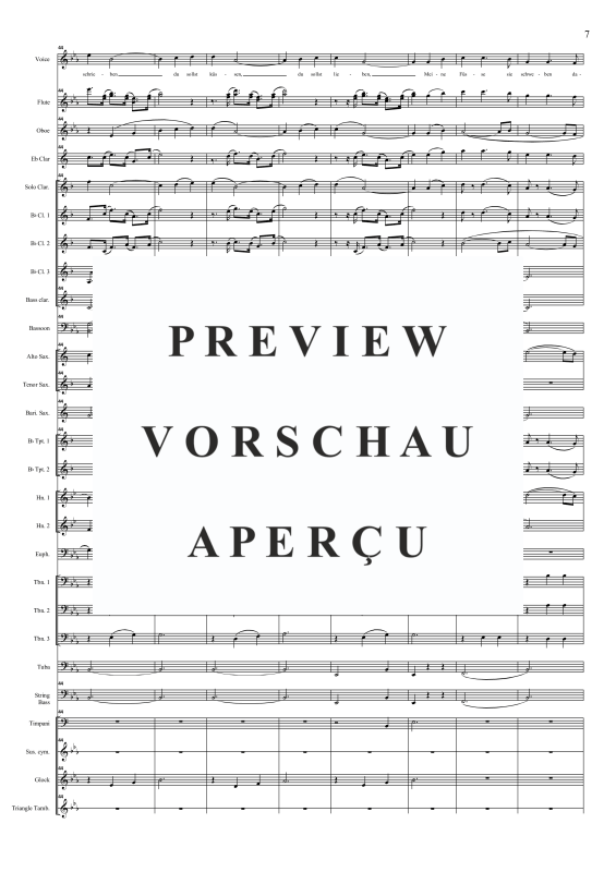 Product gallery: Page 10 of 11 Meine Lippen sie küssen so heiß, , Solo Vocal and Concert Band