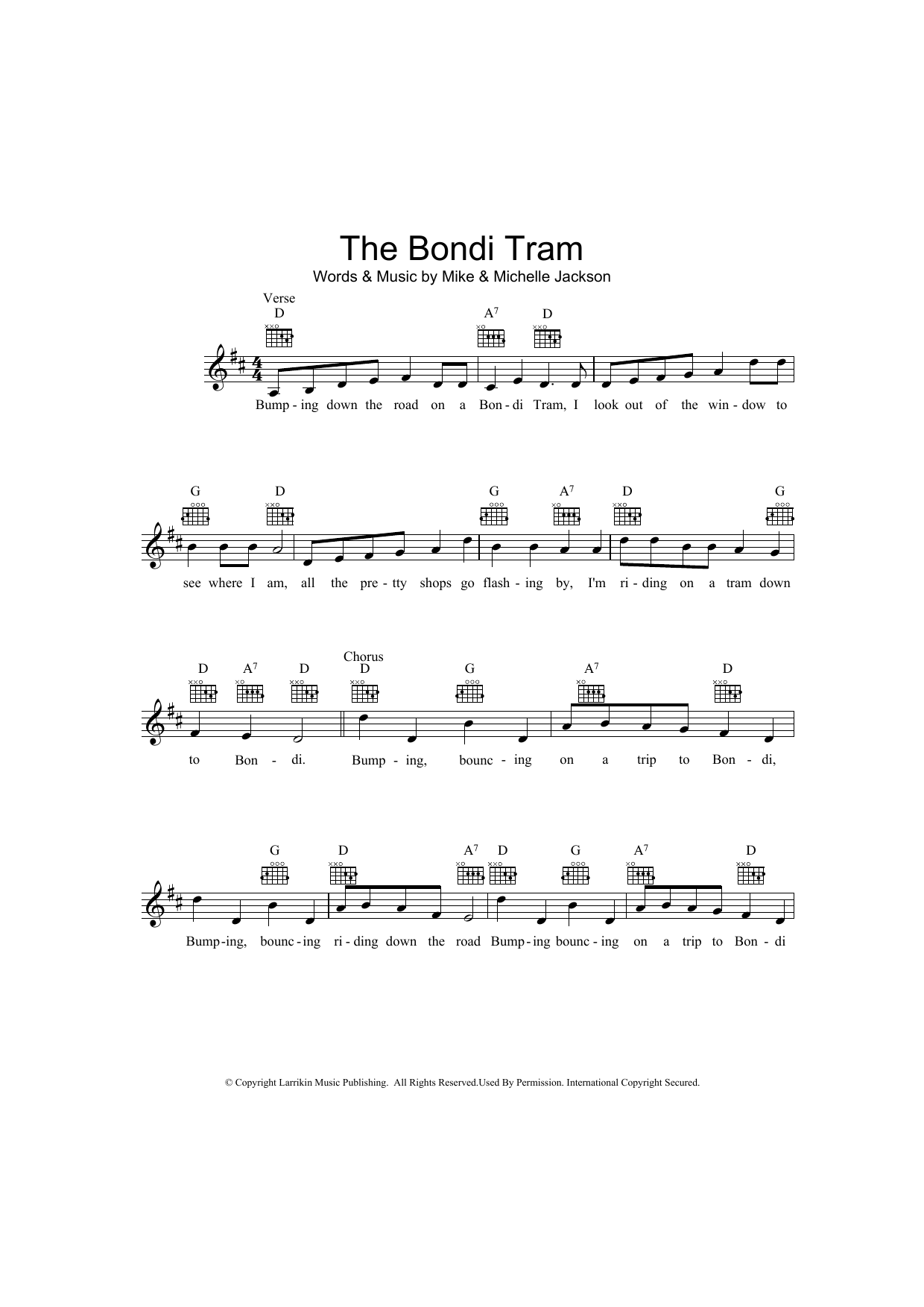 Produktbild zu: The Bondi Tram