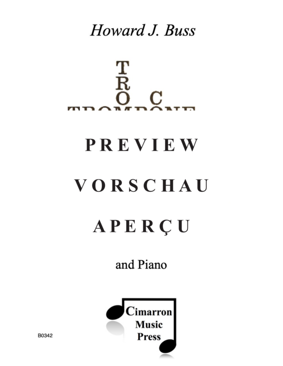 gallery: Trombone Concerto trb/pf , , (trombone and piano)
