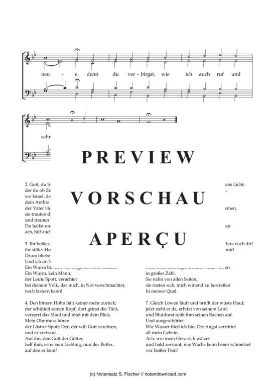 Produktgalerie: Seite 3 von 4 Mein Gott, mein Gott, warum verlässt du mich , , (Gemischter Chor)