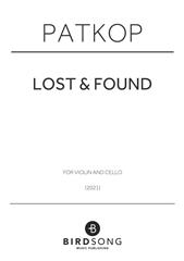 Produktbild zu: lost & found