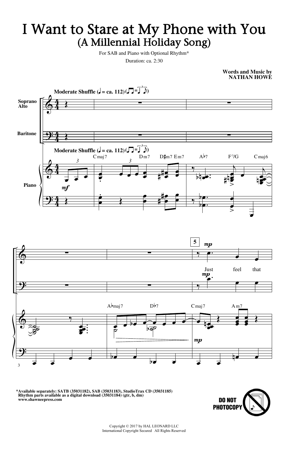 Produktbild zu: I Want To Stare At My Phone With You (A Millennial Holiday Song)