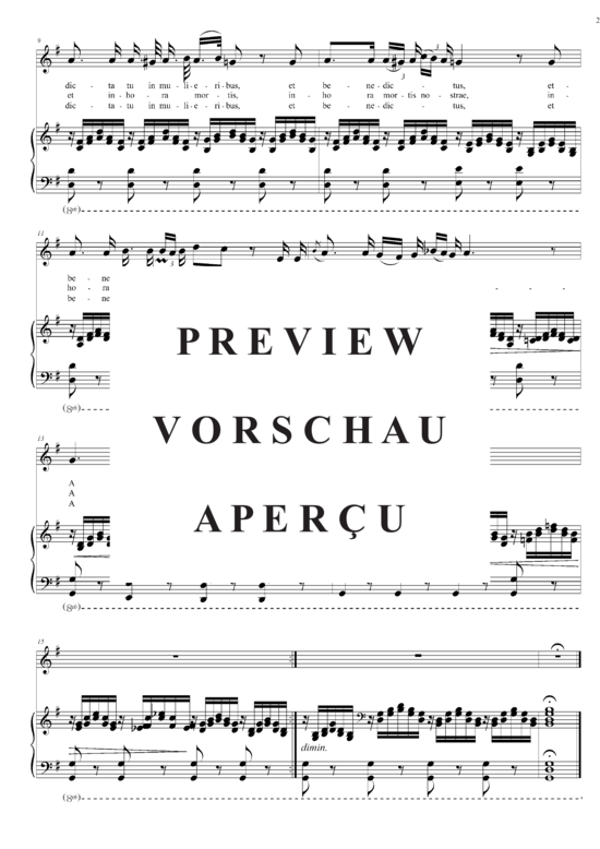 Product gallery: Page 3 of 3 Ave Maria D.839, , Medium Voice and Piano