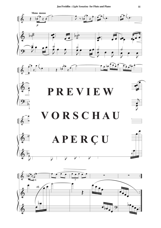 Product gallery: Page 12 of 21 Light Sonatina , , (flute + piano)