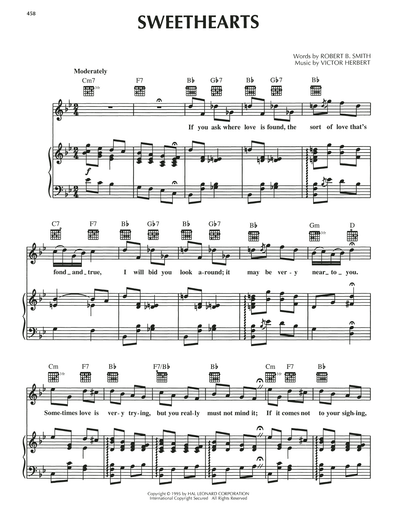 Produktbild zu:  Sweethearts - Robert B. Smith