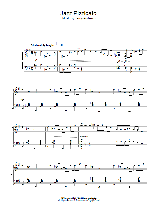 Product picture to: Jazz Pizzicato