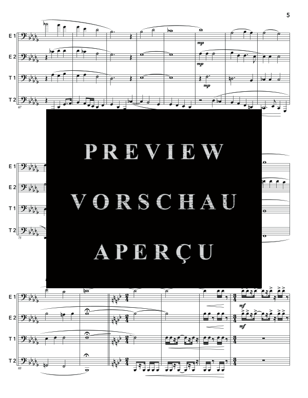 Product gallery: Page 9 of 11 Convalescence, , (Tuba Quartett EETT)