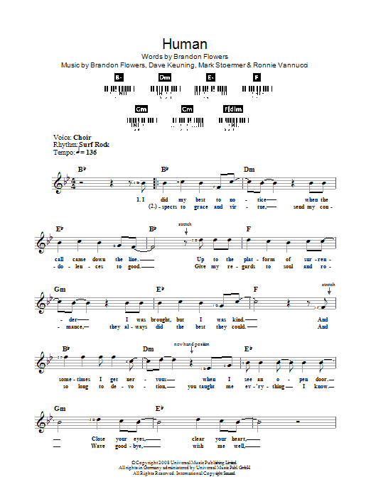 Produktbild zu:  Human - The Killers